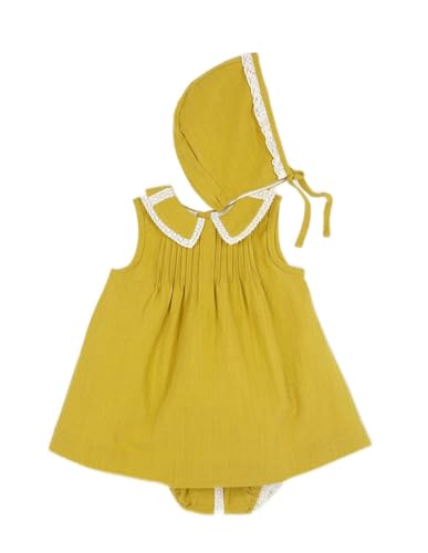 Gocco Baby-Mädchen Conjunto Vestido Lima Con Jaretas Kleid, Lindgrün, 92 von Gocco