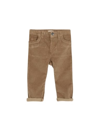 Gocco Baby-Mädchen Lange Cord Hose, Camel, 9-12 Monate von Gocco