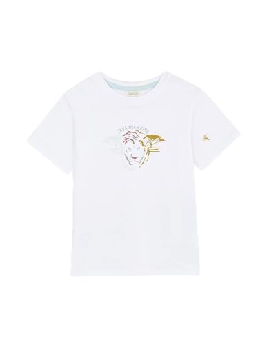 Gocco Jungen Camiseta Savannah Unterhemd, Weiß, 8 Jahre von Gocco