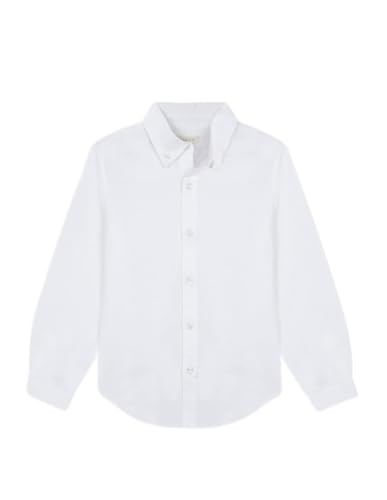 Gocco Jungs Camisa Cuello Oxford Hemd, weiß, 5 Jahre von Gocco