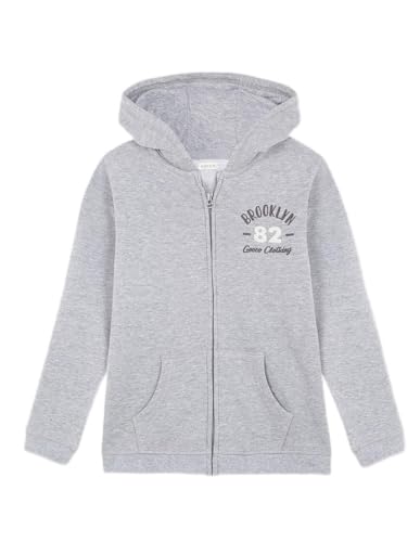 Gocco Jungs Hoodie sewatshirt Sweatshirt, hellgrau Melange, 10 Jahre von Gocco