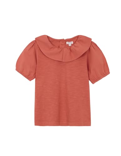 Gocco Mädchen CAMISETA DE MANGA CORTA Y CUELLO VOLANTE Kurzarm Shirt, Naranja, von Gocco