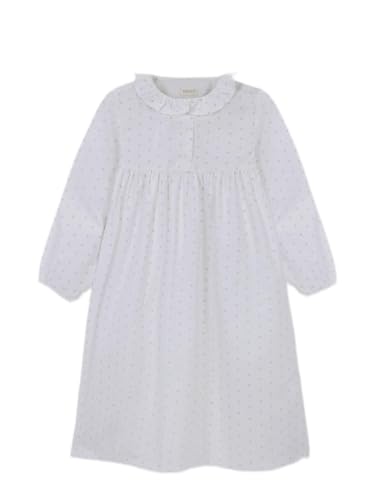 Gocco Mädchen CAMISON Estampado Estrellas Popelin-T-Shirt Bedruckt mit Sternen, Gebrochenes Weiß, 5 Jahre von Gocco