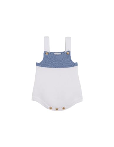 Gocco Unisex-Baby RANA Punto EN DOS Colores Kleid, Azul Viejo, von Gocco