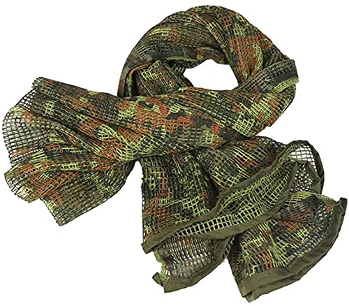 Gocher Netz-Netz-Schal, Scharfschützenschleier, für Kriegsspiele, Foulard Filet Wandern Netzschal 190 cm 90 cm von Gocher