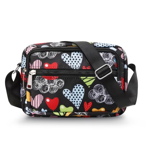 Gocokia Mode Crossbody Tasche Outdoor Tasche Damen Tasche Handy Tasche Weibliche Kleine Tasche Casual Einzelne Umhängetasche (Gift pattern) von Gocokia