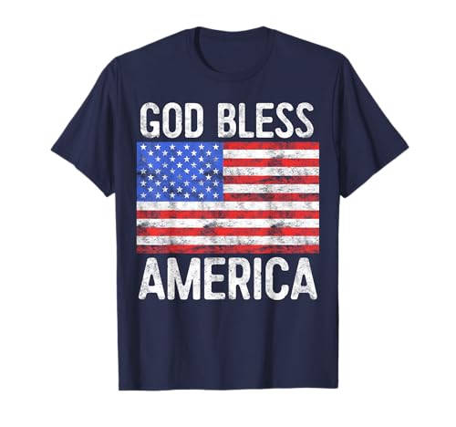 God Bless America Shirt Herren Damen Kinder 4. Juli T-Shirt von God Bless America Shirts