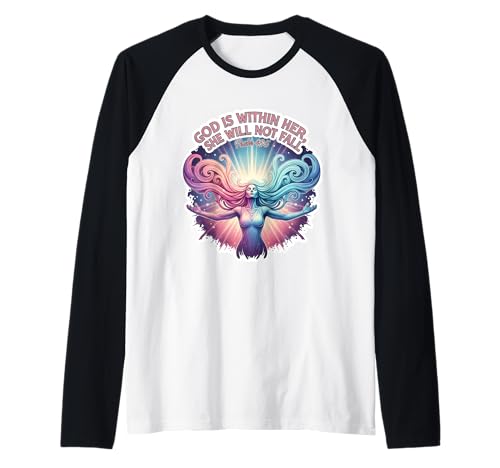 God is Whithin Her She Will Not Fall Christian Bible Damen Raglan God is Whithin Her She Will Not Fall Christian Bible Damen Raglan von God Is Whithin Her She Will Not Fall Products
