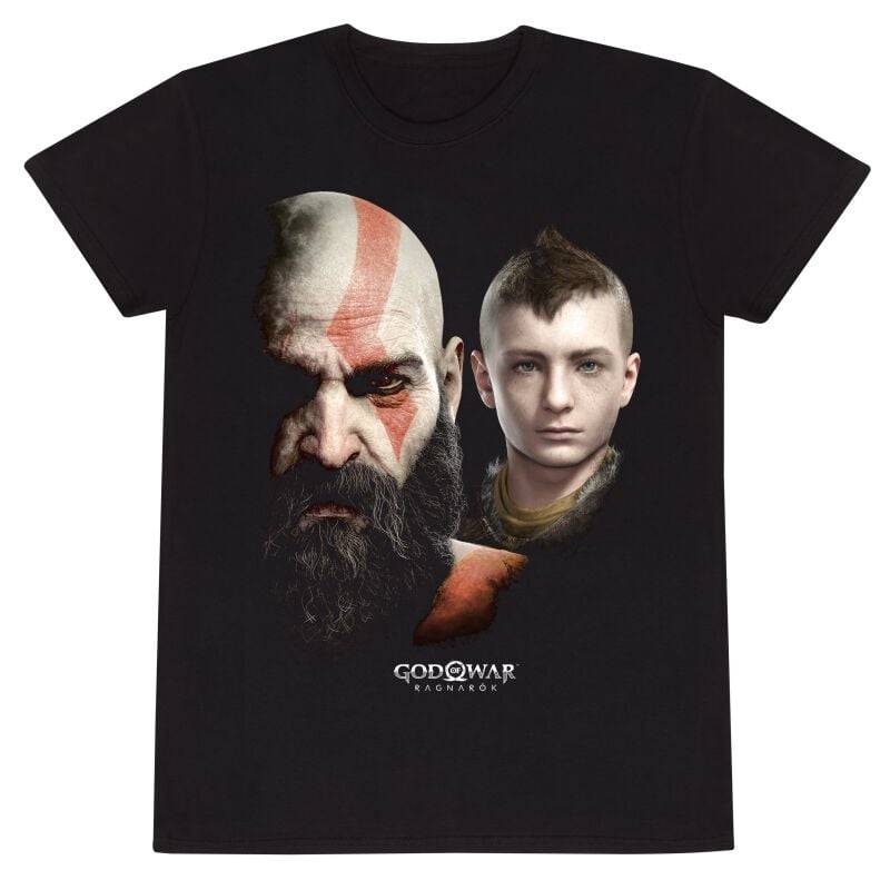 God Of War - Gaming T-Shirt - Ragnarok - Close Up - S bis XXL - Größe XXL - schwarz von God Of War
