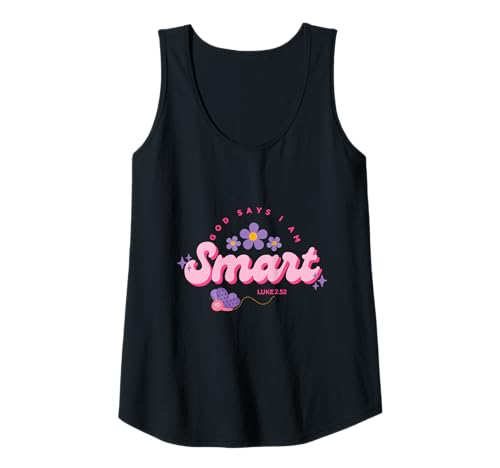 Damen Gott SAGT, ich Bin klug, Frauen, Jugendliche und Mädchen Tank Top Damen Gott SAGT, ich Bin klug, Frauen, Jugendliche und Mädchen Tank Top von God Say's I Am Smart, Child of God