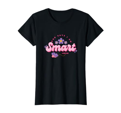 Gott SAGT, ich Bin klug, Frauen, Jugendliche und Mädchen T-Shirt Gott SAGT, ich Bin klug, Frauen, Jugendliche und Mädchen T-Shirt von God Say's I Am Smart, Child of God