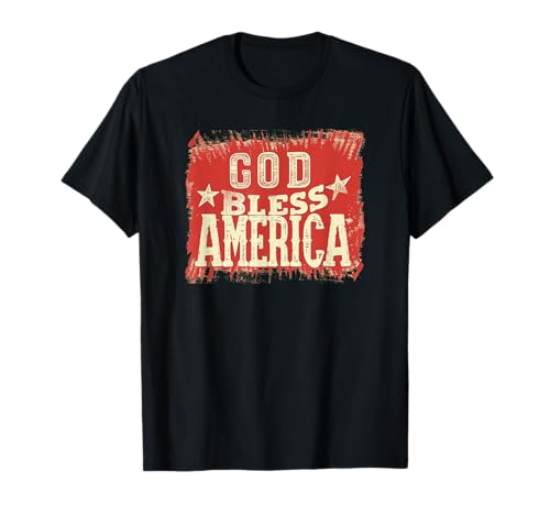 God Bless America Logo für Erwachsene und Kinder T-Shirt God Bless America Logo für Erwachsene und Kinder T-Shirt von God bless America