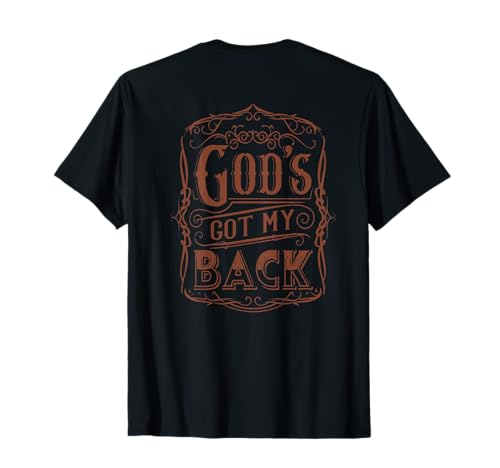 God's Got My Back Best Jesus Shirt für Herren für Damen T-Shirt von God's Got My Back Best Jesus Gift