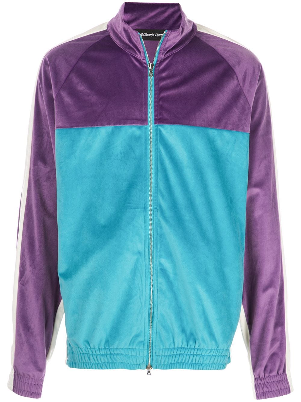 God's Masterful Children Trainingsjacke im Retro-Look - Violett von God's Masterful Children