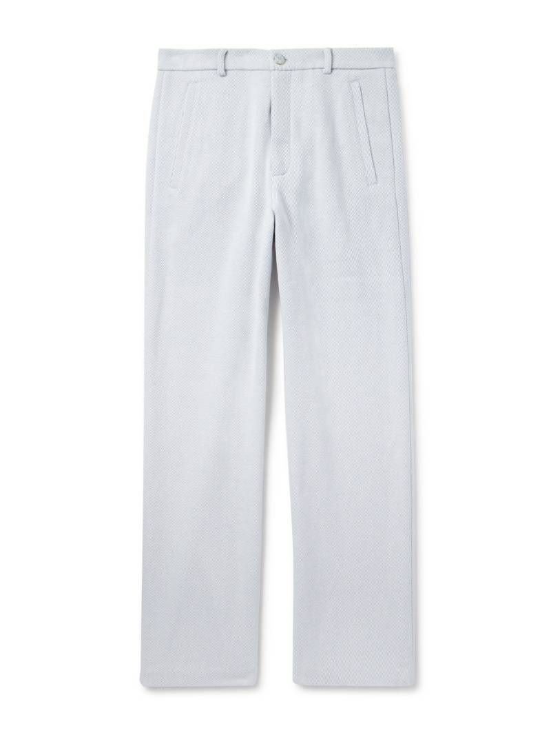 God's True Cashmere - Explorer Straight-Leg Cashmere and Cotton-Blend Twill Trousers - Men - White - M von God's True Cashmere