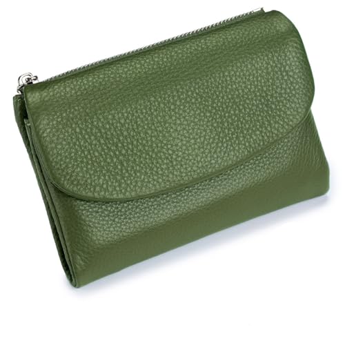 GodbTG Unisex Pebble Leather Wallet, Small Wallets for Women, Multicolor Clutch for Card Holder & Coin Purse, Pebble Leather Wallets (#10) von GodbTG
