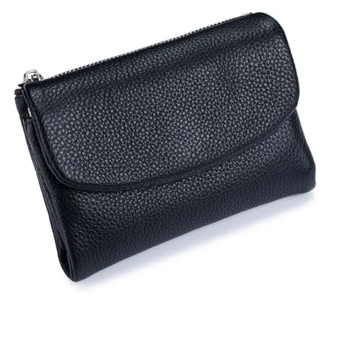 GodbTG Unisex Pebble Leather Wallet, Small Wallets for Women, Multicolor Clutch for Card Holder & Coin Purse, Pebble Leather Wallets (#11) von GodbTG