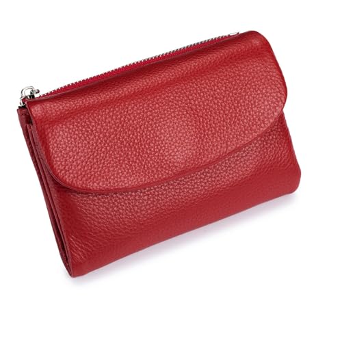 GodbTG Unisex Pebble Leather Wallet, Small Wallets for Women, Multicolor Clutch for Card Holder & Coin Purse, Pebble Leather Wallets (#12) von GodbTG