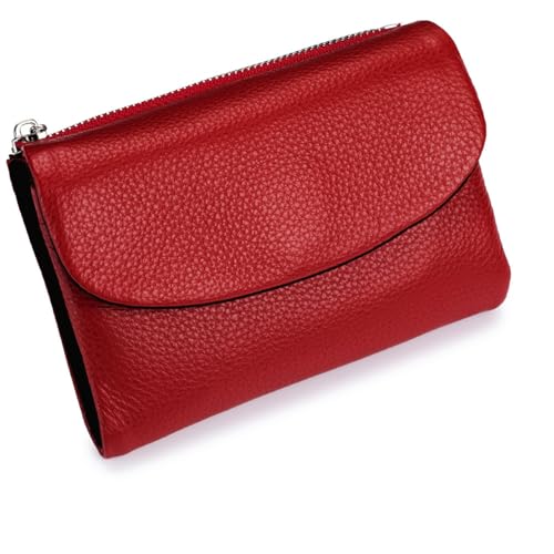 GodbTG Unisex Pebble Leather Wallet, Small Wallets for Women, Multicolor Clutch for Card Holder & Coin Purse, Pebble Leather Wallets (#2) von GodbTG