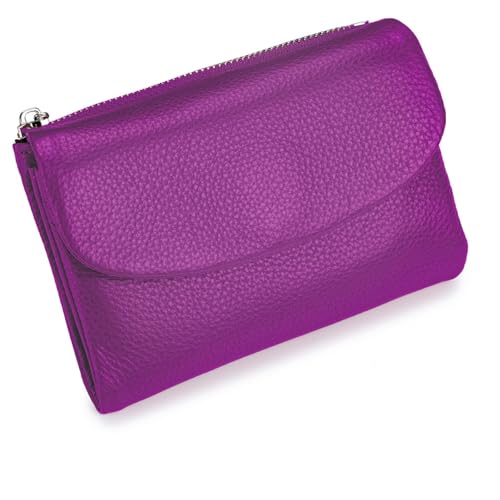 GodbTG Unisex Pebble Leather Wallet, Small Wallets for Women, Multicolor Clutch for Card Holder & Coin Purse, Pebble Leather Wallets (#5) von GodbTG