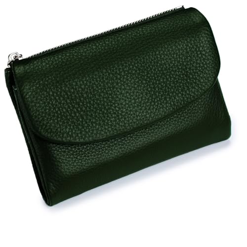 GodbTG Unisex Pebble Leather Wallet, Small Wallets for Women, Multicolor Clutch for Card Holder & Coin Purse, Pebble Leather Wallets (#9) von GodbTG