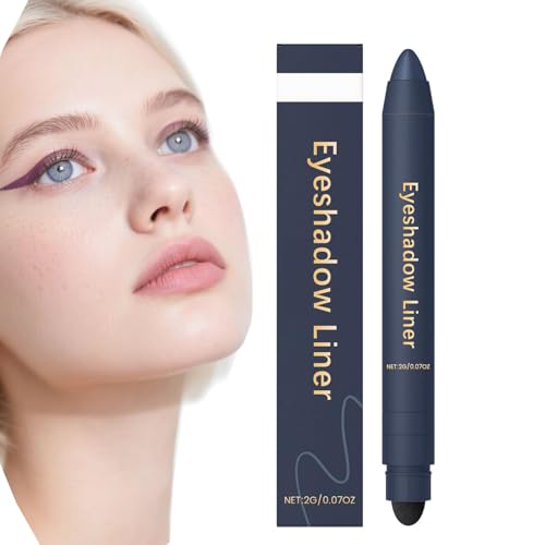 Shadow Liner 2 in 1 Eyeliner Eyeshadow Smudge-proof & Waterproof, Nelaborate Eye Shadow, Eyeliner for Mature Women Gel (Navy) von GodbTG