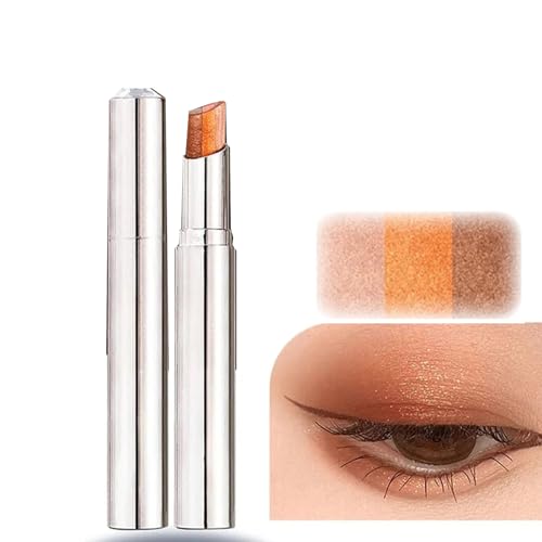 Waterproof Gradient Shimmer Eye-Shadow Stick, No Budge Shadow Stick, Duo Chrome Glitter Eyeshadow Stick, Eye Shadow Sticks for Older Women (04#) von GodbTG