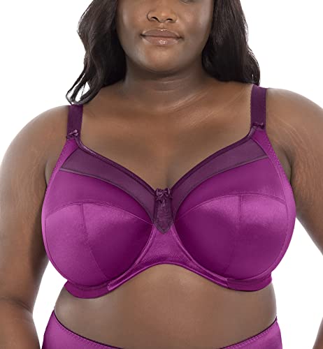 Goddess Damen Keira Bügel BH mit voller Abdeckung, Undurchsichtige, Magenta-Mix, 85GG von Goddess