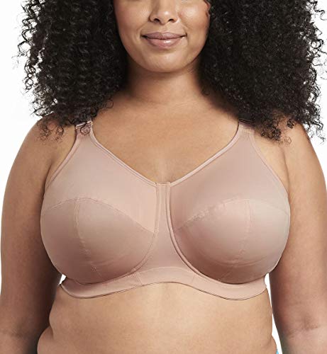 GODDESS Damen Plus-Size Celeste Soft Cup Full Coverage Wireless Comfort Bra BH mit voller Abdeckung, Undurchsichtige, Kitz, 95L von Goddess
