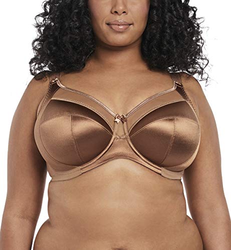 GODDESS Damen Women's Keira Underwire Banded Bra BH mit voller Abdeckung, Undurchsichtige, Zimt, 75K von Goddess