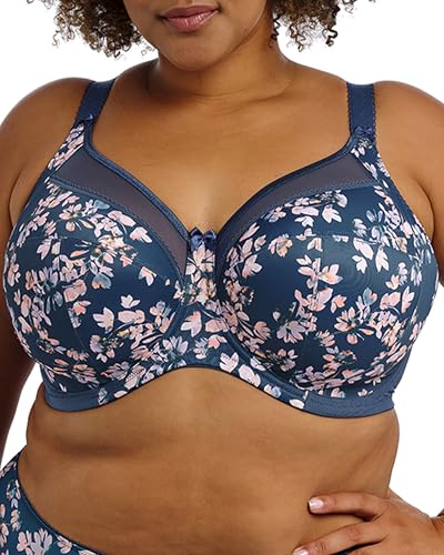 GODDESS Kayla Bügel-BH Unterwäsche, Blaugrüne Blüte, 105K von Goddess