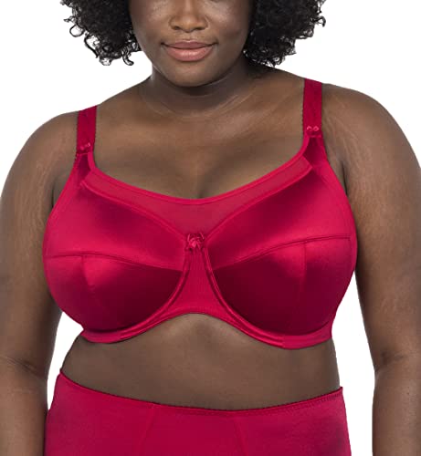 GODDESS Keira Damen Plus Size Bügel-BH mit Vollschalen, purpurrot, 95L von Goddess