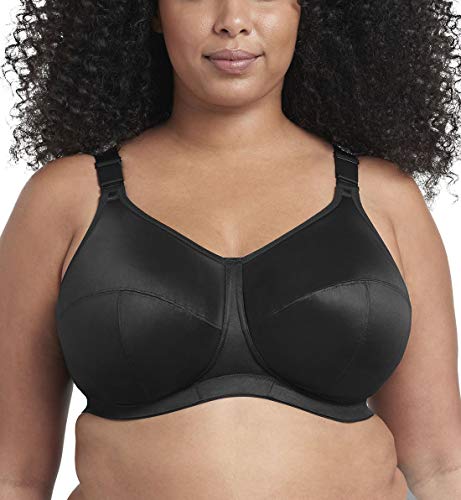 GODDESS Damen Celeste Soft Cup Full Coverage Wireless Comfort BH mit voller Abdeckung, schwarz, 105L von Goddess