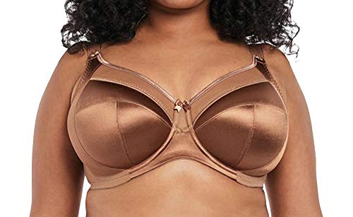 GODDESS Damen Keira Bügel BH mit voller Abdeckung, Blickdicht, Zimt, 85G von Goddess