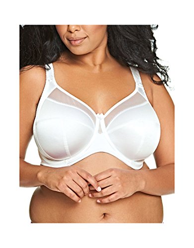 Goddess Damen Keira Underwire Banded Bra BH mit voller Abdeckung, weiß, 85I EU von Goddess