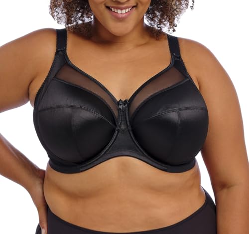 Goddess Damen Schalen BH, Schwarz, 95J (Herstellergröße: 42GG) von Goddess