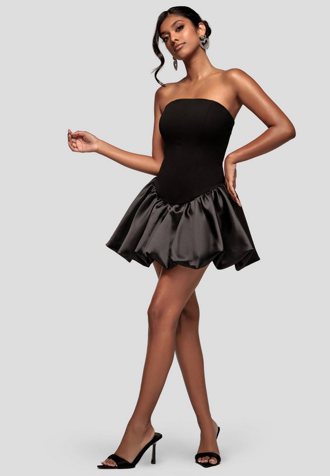 Goddiva Minikleid Corset Boobtube Babydoll Mini Dress Kurzes Kleid, Herz-Ausschnitt, Babydoll Goddiva Minikleid Corset Boobtube Babydoll Mini Dress Kurzes Kleid, Herz-Ausschnitt, Babydoll von Goddiva