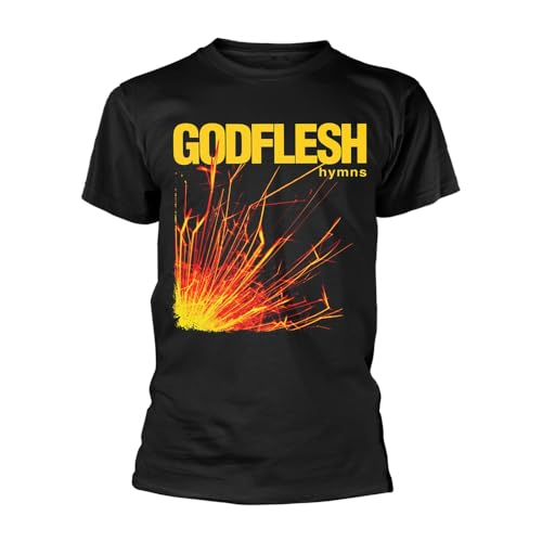 Godflesh T Shirt Hymns Band Logo Nue offiziell Herren Schwarz Godflesh T Shirt Hymns Band Logo Nue offiziell Herren Schwarz von Godflesh