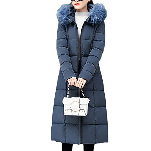 Godoboo Damen Wintermante Warmer Winter Steppmantel Parka Winterjacke Daunenjacke mit Kapuze Outdoor Mäntel Softshelljacke Slim von Godoboo