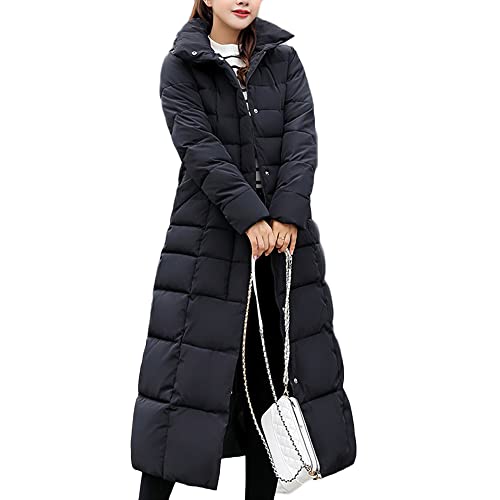 Godoboo Damen Wintermante Warmer Winter Steppmantel Parka Winterjacke Daunenjacke mit Kapuze Outdoor Mäntel Softshelljacke Slim von Godoboo