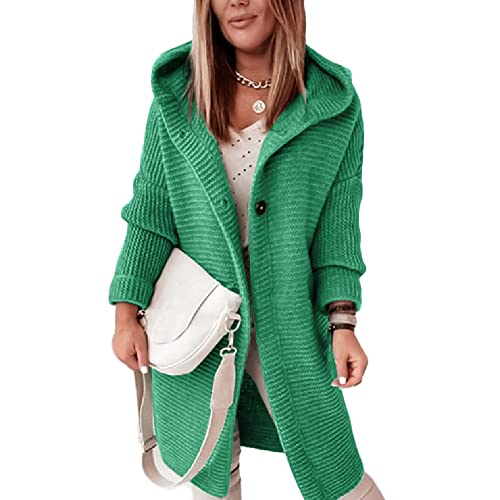 Godoboo Lang Cardigan Kapuzenpullover Damen Strickjacke Grobstrickjacke Strickmantel mit Kapuze Cardigan Strickpullover Jacke Sweater Outerwear Herbst Winter Godoboo Lang Cardigan Kapuzenpullover Damen Strickjacke Grobstrickjacke Strickmantel mit Kapuze Cardigan Strickpullover Jacke Sweater Outerwear Herbst Winter von Godoboo