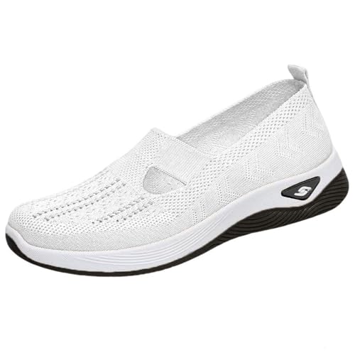 Godoboo Orthopädische Schuhe Leicht Damen Walkingschuhe Lässige Komfort Sommerschuhe Bequem Sneaker Atmungsaktives Vermascht Laufschuhe Sportschuhe Bequeme Outdoor Turnschuhe von Godoboo