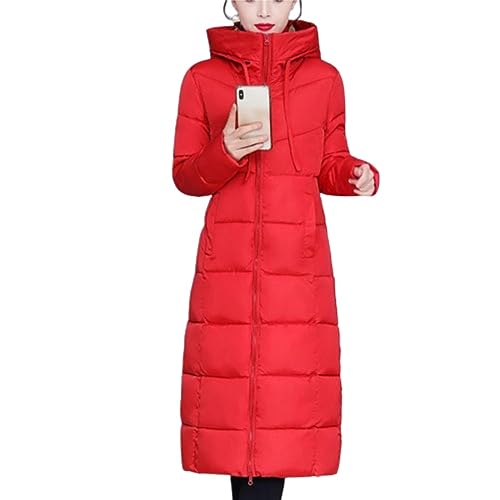 Godoboo Wintermantel Damen Lang Warm Langer Daunenmantel mit Kapuze Winterdicke Winterjacke Damen Übergangsjacke Hemdjacke Winter Mantel Hemdjacke Windbreaker Hemdmantel Windjacke Freizeitmantel Godoboo Wintermantel Damen Lang Warm Langer Daunenmantel mit Kapuze Winterdicke Winterjacke Damen Übergangsjacke Hemdjacke Winter Mantel Hemdjacke Windbreaker Hemdmantel Windjacke Freizeitmantel von Godoboo