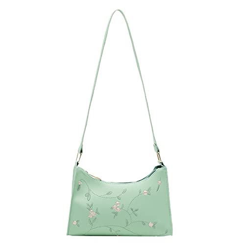 Godom Umh Ngetaschen Damen Taschen Klassiker Nähen Mode Frauen Kunstleder Stickerei Achseltasche Handytasche Umhängetasche Umhängetasche Damen Handy Umhängetaschen von Godom