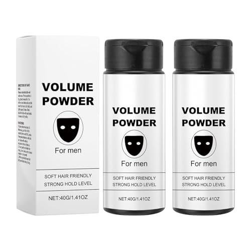 2pcs Texturpuder Für Männer - 40g Haarpuder Männer, Volumen Puder Haare, Based Texture Powder, Haarstyling Pulver Mit Textur, FluffyHair Powder Mit Mattem Effekt Für Verleiht Sofort Textur Und Volumen 2pcs Texturpuder Für Männer - 40g Haarpuder Männer, Volumen Puder Haare, Based Texture Powder, Haarstyling Pulver Mit Textur, FluffyHair Powder Mit Mattem Effekt Für Verleiht Sofort Textur Und Volumen von Godpqiui