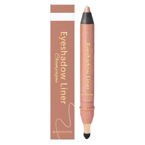 Godpqiui Augenliner Wasserdicht 2-in-1 | Doppelseitiger Augenliner Und Lidschatten - Make-up Tool Wasserfest für Frauen Mädchen Performance Make-up Godpqiui Augenliner Wasserdicht 2-in-1 | Doppelseitiger Augenliner Und Lidschatten - Make-up Tool Wasserfest für Frauen Mädchen Performance Make-up von Godpqiui