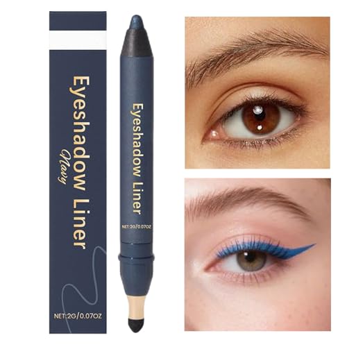 Godpqiui Augenliner Wasserdicht 2-in-1 | Lidschatten Eyeliner Doppelendig - Make-up Tool Wasserfest für Frauen Mädchen Performance Make-up Godpqiui Augenliner Wasserdicht 2-in-1 | Lidschatten Eyeliner Doppelendig - Make-up Tool Wasserfest für Frauen Mädchen Performance Make-up von Godpqiui