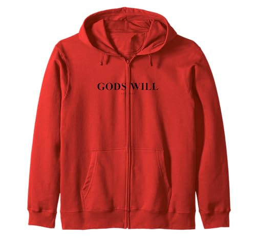 Götter Werden Nicht meins, inspirierender christlicher Glaube, Männer und Frauen Kapuzenjacke Götter Werden Nicht meins, inspirierender christlicher Glaube, Männer und Frauen Kapuzenjacke von Gods Will Not Mine Motivational Bible Quote