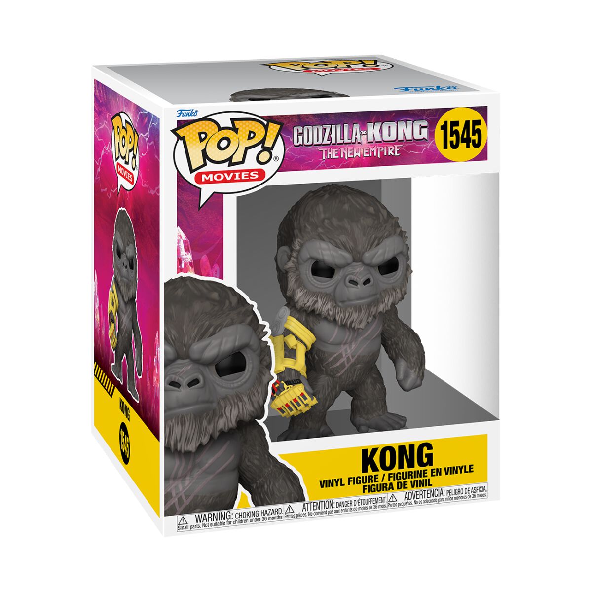 Godzilla vs. Kong The New Empire - Kong (Super Pop!) Vinyl Figur 1545 Funko Pop! multicolor von Godzilla vs. Kong