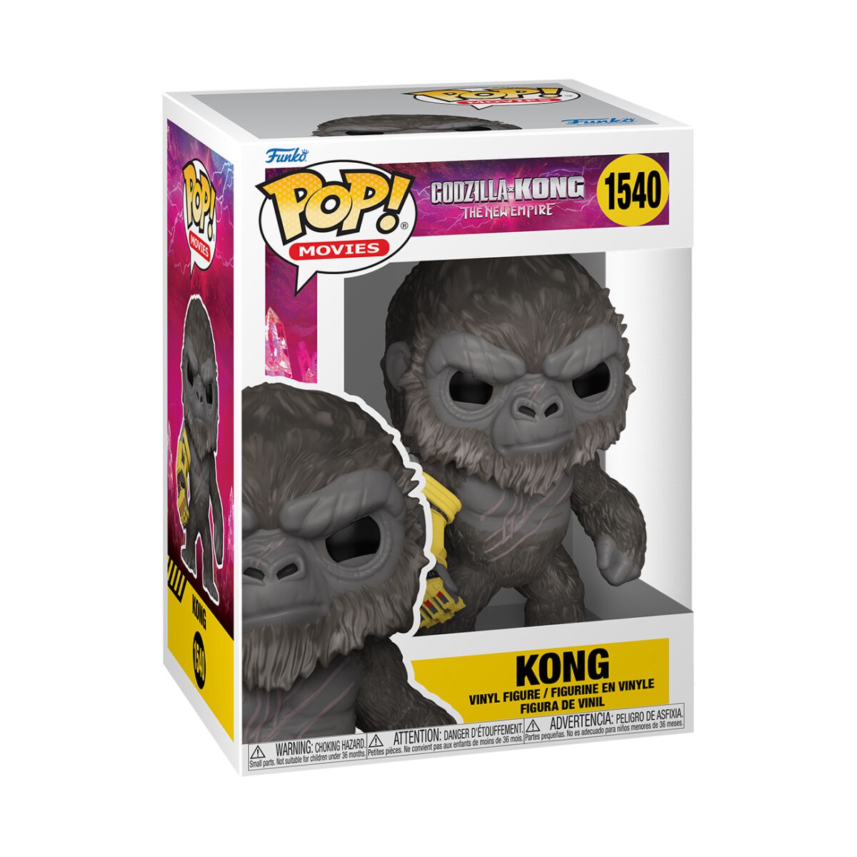 Godzilla vs. Kong - The New Empire - Kong Vinyl Figur 1540 - Funko Pop! Figur - Funko Shop Deutschland - Lizenzierter Fanartikel von Godzilla vs. Kong